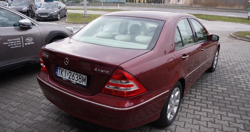 Mercedes-Benz Klasa C cena 28900 przebieg: 195376, rok produkcji 2004 z Skaryszew małe 277